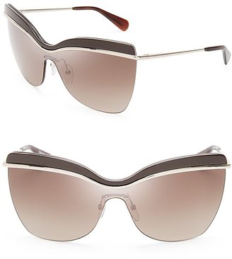 Marc Jacobs Rimless Cat Eye Sunglasses