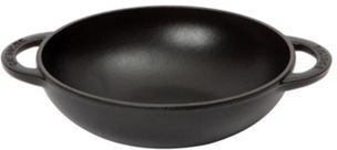 Chasseur Cast iron matte black 18cm mini wok