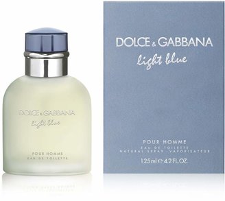 Dolce & Gabbana Light Blue By For Men Eau De Toilette Spray, 4.2-Ounces