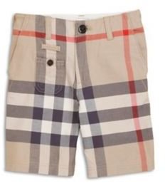 Burberry Boy's Check Bermuda Shorts