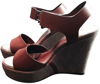 Barbara Bui Beige Leather Sandals