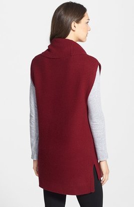 Nordstrom Cowl Neck Sleeveless Cashmere Sweater
