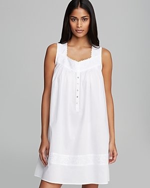 Eileen West Embroidered Short Nightgown - Bloomingdale's Exclusive