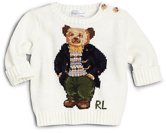 Ralph Lauren Infant's Knit Bear Sweater