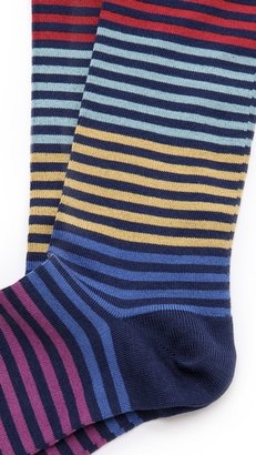 Paul Smith Solid Stripe Socks