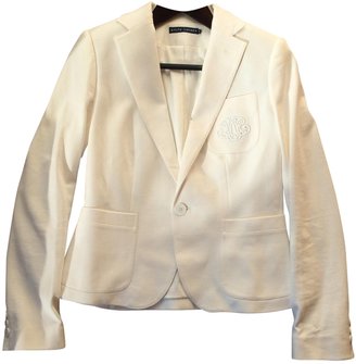 Ralph Lauren Blue Label White Cotton Jacket