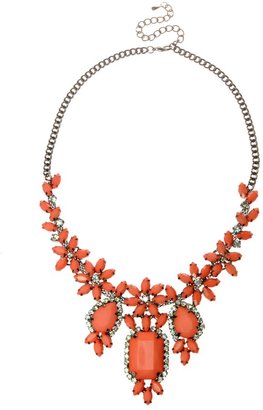Johnny Loves Rosie Coral Amelie Statement Necklace