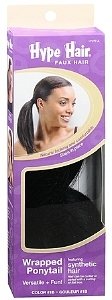 Hype Hair Wrapped Ponytail Faux Hair
