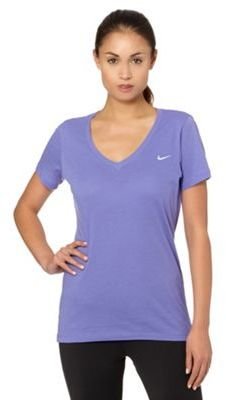 Nike Purple jersey cotton t-shirt