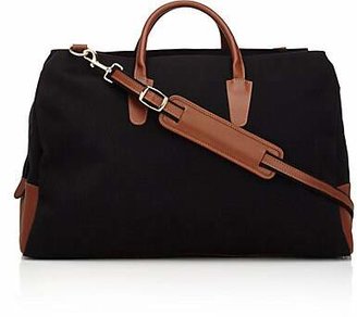 Anthony Logistics For Men T. Men's Canvas & Leather Weekender Bag - Black