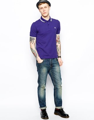 Fred Perry Polo With Twin Tip