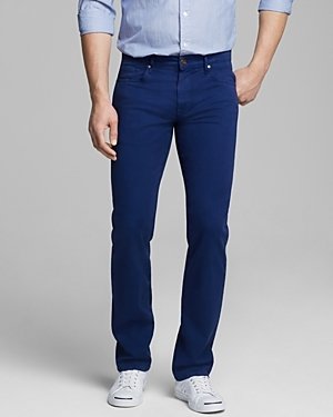 Paige Denim Jeans - Normandie Twill Straight Fit in Admiral Blue