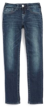 True Religion 'Casey' Super Skinny Stretch Jeans (Big Girls)