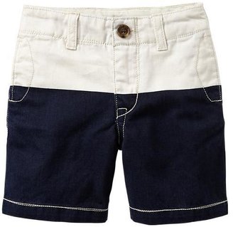 Gap Colorblock flat front shorts