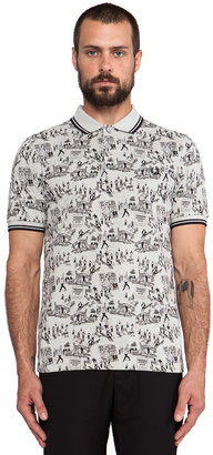 Fred Perry Margate Collection Whitsun Weekend Print Shirt