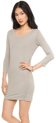 James Perse Inside Out Jersey Dress