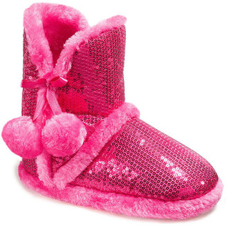 Sweet by Age Group Kids Slippers, Girls or Little Girls Sequin Booties