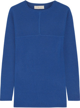 Tory Burch Deanna ribbed cashmere sweater