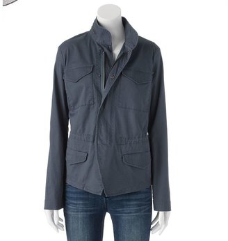 Sonoma life + style ® twill military jacket - women's