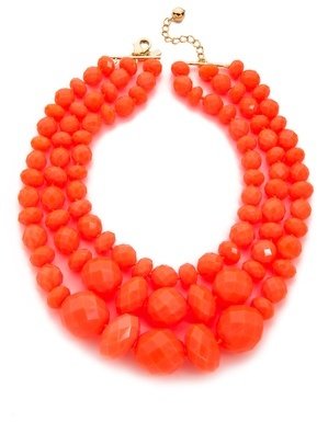 Kate Spade Give It A Swirl Triple Strand Necklace