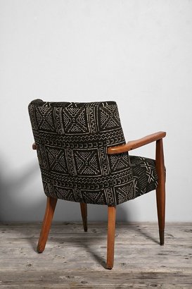 UO 2289 Urban Renewal Mud Cloth Danish Side Chair