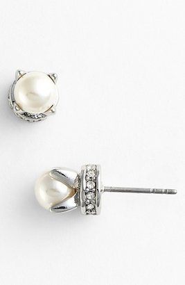 Rebecca Minkoff 'Curbs' Faux Pearl Stud Earrings
