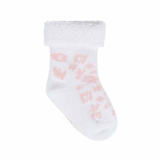 Kenzo KidsBaby Girls White & Pink Elly Socks