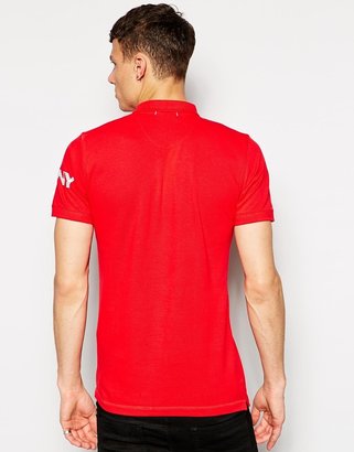DKNY Polo Shirt With Sleeve Logo