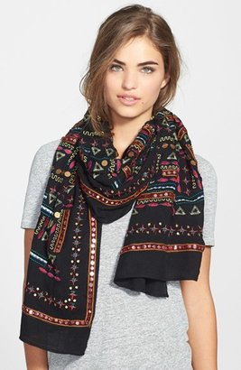 Lucky Brand Embellished Scarf