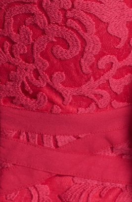 Tadashi Shoji Embroidered Lace Sheath Dress (Regular & Petite)