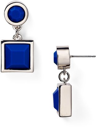 Marc by Marc Jacobs Circle & Square Drop Earrings