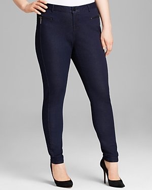 Mynt 1792 Sonya Quilted Skinny Jeans in Indigo