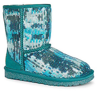 UGG Girls ́ Classic Sparkle Wave Boots