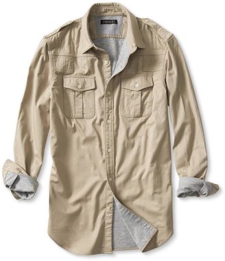 Banana Republic Tailored Slim-Fit Quilted Utility Shirt