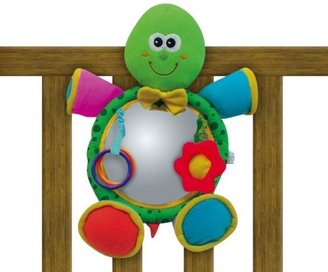 Edushape Turtle Shaped Soft Mirror Crib Toy