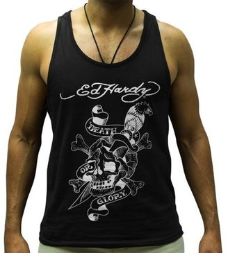 Ed Hardy ‘Death Or Glory' Graphic Vest New Cutting Edge Collection