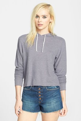 In Love With Strangers Cropped Hoodie