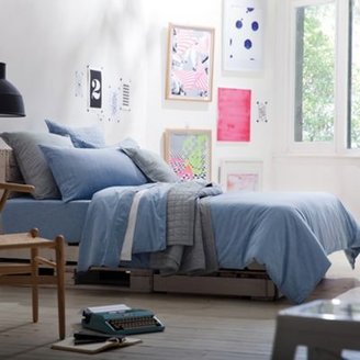 Sheridan Light blue 'Reilly' bed linen
