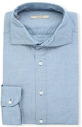 Boglioli Chambray regular-fit single-cuff shirt - for Men