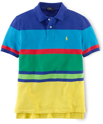 Ralph Lauren CHILDRENSWEAR Boys 8-20 Cotton Mesh Polo Shirt