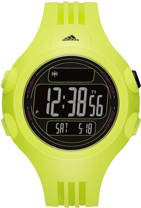 adidas Unisex Digital Questra XL Green Polyurethane Strap Watch 53mm ADP6100