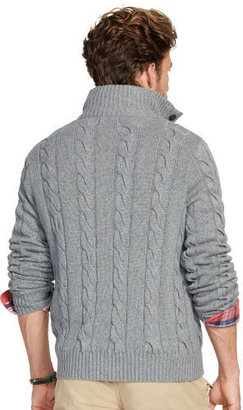 Polo Ralph Lauren Silk-Cashmere Mockneck Sweater