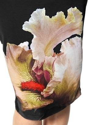Givenchy Orchid Printed Cotton T-Shirt Dress