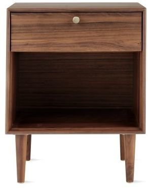 Design Within Reach American Modern Side Table in Walnut