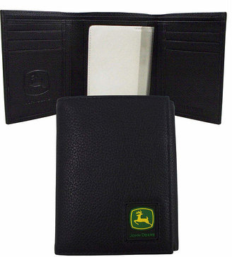 John Deere Leather Trifold Wallet