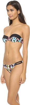 Milly Batik Print Underwire Bikini Top