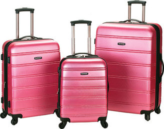 Rockland Melbourne 3 Piece Luggage Set