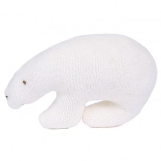 Makie Rattle - White Bear Ivory