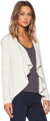 Heather Open Front Cardi