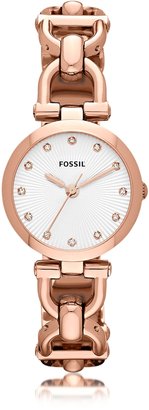 Fossil Olive Three Hand Stainless Steel Women's Watch